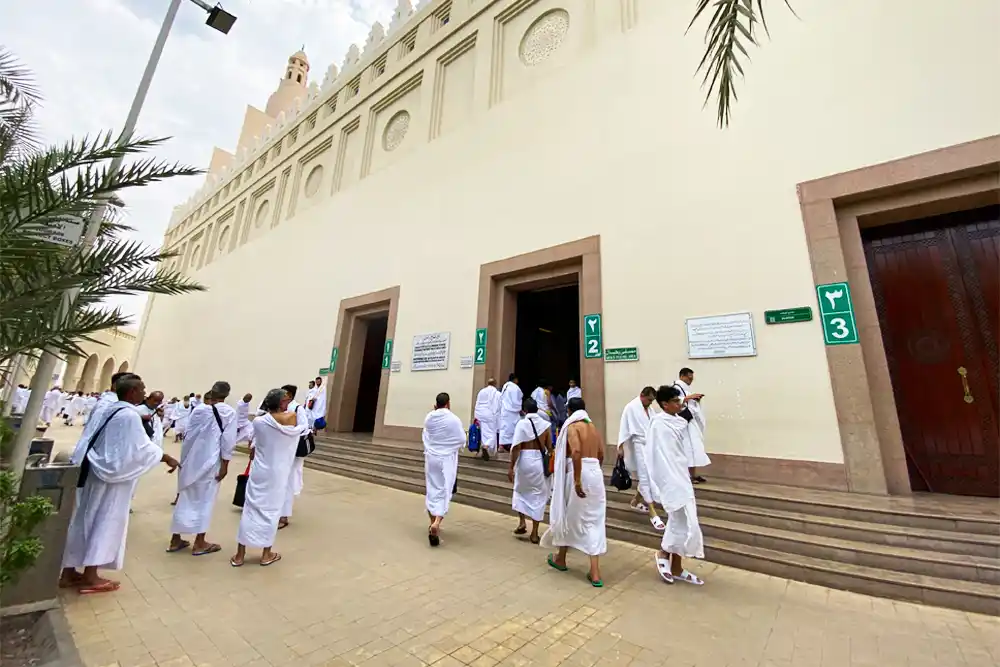 Entering Ihram