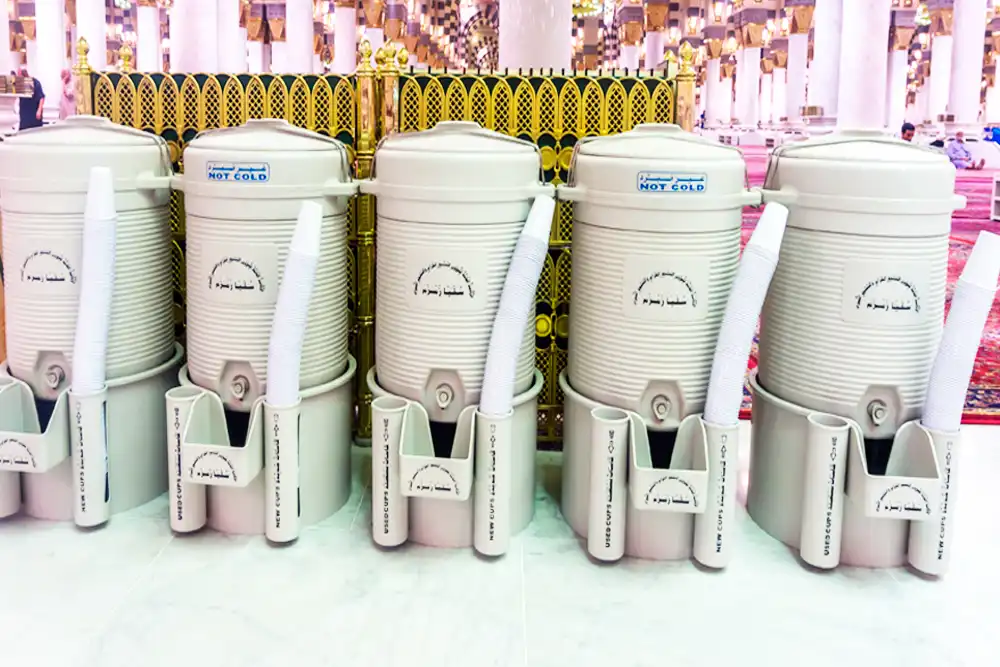 Zamzam Water and Normal Water